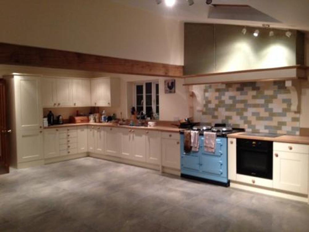 2 Oven Aga Cooker installed at Ansty<br>Duck Egg Blue 13 amp electric